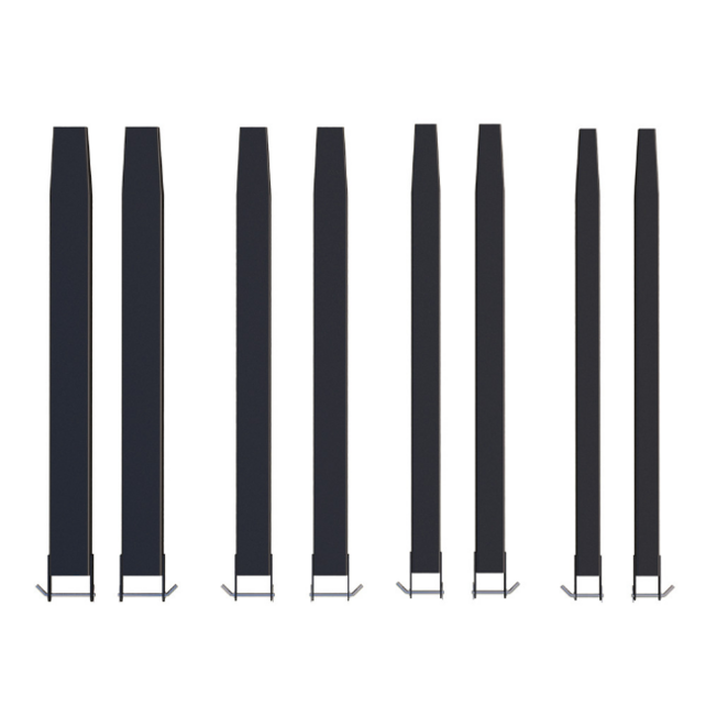 Forks extenders sleeves 2000mm for forklift with security pin   XL