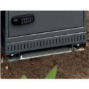 Outdoor-Sicherheitsladeschrank für Lithium-Ionen-Batterien – 4 oder 8 Fächer, CE / IEC EN 60335-1
