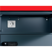 Outdoor-Sicherheitsladeschrank für Lithium-Ionen-Batterien – 4 oder 8 Fächer, CE / IEC EN 60335-1