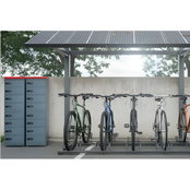 Armoire de sécurité extérieure pour la charge de batteries lithium‑ion avec serrures à code (4 ou 8 compartiments) – CE / IEC/EN