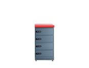 Outdoor-Sicherheitsladeschrank für Lithium-Ionen-Batterien – 4 oder 8 Fächer, CE / IEC EN 60335-1