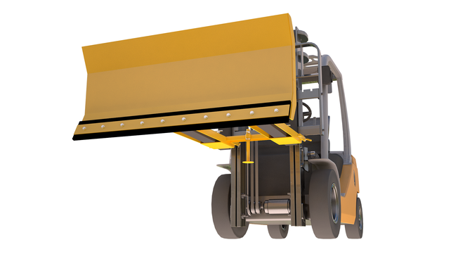 Sneeuwschuiver Sneeuwploeg voor Heftruck