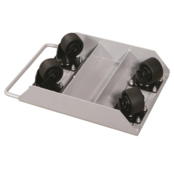 Transport Skate SC104 – 1000kg Tragfähigkeit – 4 Zwenkwielen – Nylon Wielen – 430x340mm