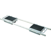 CM60 Patin Déplace-Machine Réglable 6 Tonnes (6000 kg) – Kit de 2 Patins, Roues Nylon