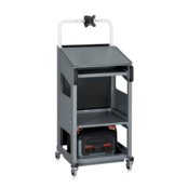 IT Transportwagen Power Pack Basic – Mobiele 230V werkplek mit 2400Wh LMFP-accu (8 uur)