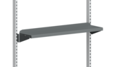 Elektrisch in Höhe verstelbare lastafel (800 mm diep) 500 kg – 28 mm gaten, 100 mm raster