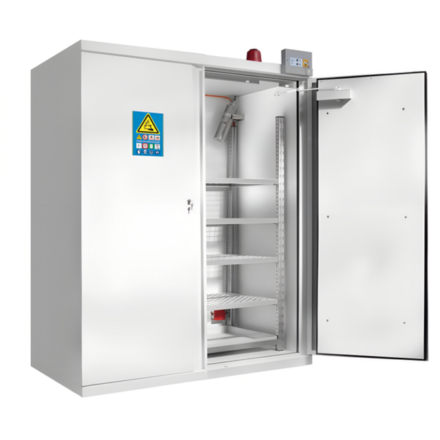 90-Minute Fire-Resistant Lithium Battery Safety Cabinet 2050 x 1502 x 903 mm