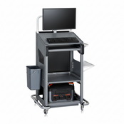 IT Trolley Power Pack Basic – Mobiele 230V werkplek met 2400Wh LMFP-accu (8 uur)