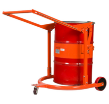 Mobiler Fasswagen mit Schwenkfunktion – 210L Stahlfässer – 365 kg – CE