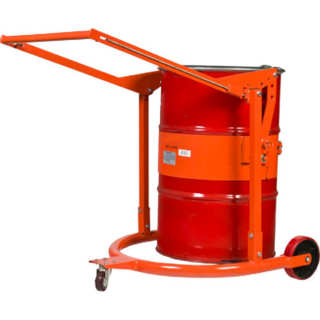 Mobiler Fasswagen mit Schwenkfunktion – 210L Stahlfässer – 365 kg – CE