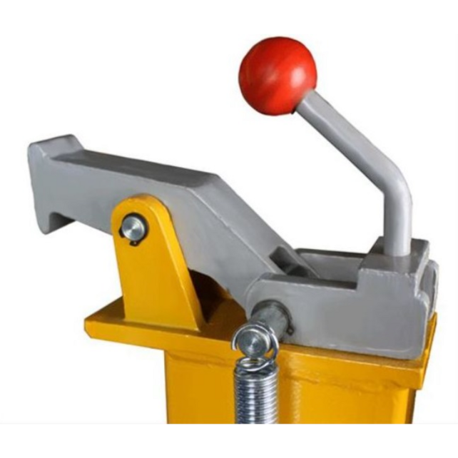 Hydraulischer Fasswagen für 210-Liter-Stahlfässer (stehend) – 250 kg – CE
