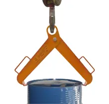 Pince à fûts 500 kg – pour fûts acier ouverts ou fermés – CE (EN 13155)