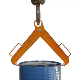 Pince à fûts 500 kg – pour fûts acier ouverts ou fermés – CE (EN 13155)