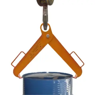Drum Clamp 500 kg – for open or closed steel drums – CE (EN 13155)