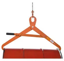 Pince à fûts 500 kg – transport horizontal de fûts acier – CE (EN 13155)