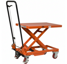 Manueel Bedienbare Mobiele Heftafel 500 kg – Hydraulische Schaarheftafel Voor Werkplaats en Magazijn