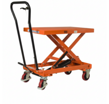 Table Élévatrice Mobile Manuelle 750 kg – Table Hydraulique à Ciseaux pour Atelier et Entrepôt