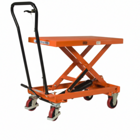 Manuell Bedienbarer Mobiler Hubtisch 1.000 kg – Hydraulischer Scherenhubtisch für Industrie und Lager