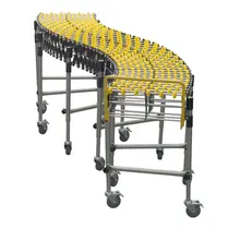 Flexibele zwaartekracht rollenbaan AX4 – 4 secties – 1474–4500 mm – 500 mm breed