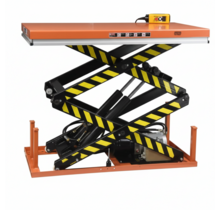 Stationäre Doppelscheren-Heftafel 1 Ton – Plattform 1300 × 820 mm – Hubhöhe 1823 mm