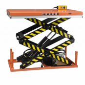 Doppelscheren Hubtisch 4 Tonnen – Plattform 1700 × 1200 mm – Hubhöhe 2098 mm