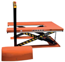 Flacher U-förmiger Hubtisch 1,5 Tonnen – Plattform 1600 × 1180 mm – Hubhöhe 860 mm