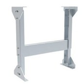 Zwaartekracht Dozenrollenbaan Satz 1200x500 mm (Kunststoff Rollen) incl. Verstelbare Steunpoot 651–959 mm