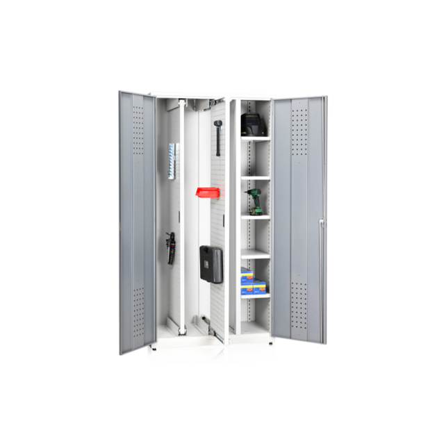 Werkplaatskast HD 500/2000 – 1020 x 540 x 2000 mm – Tragfähigkeit 500 kg – Interieur H