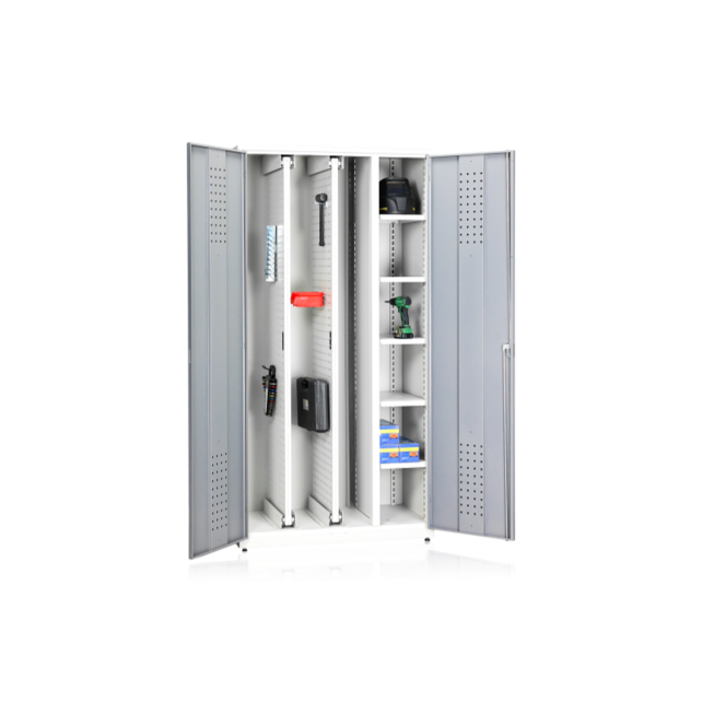 Werkplaatskast HD 500/2000 – 1020 x 540 x 2000 mm – Tragfähigkeit 500 kg – Interieur H