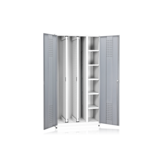 Workshop Cabinet HD 500/2000 – 1020 x 540 x 2000 mm – Load Capacity 500 kg – Interior H