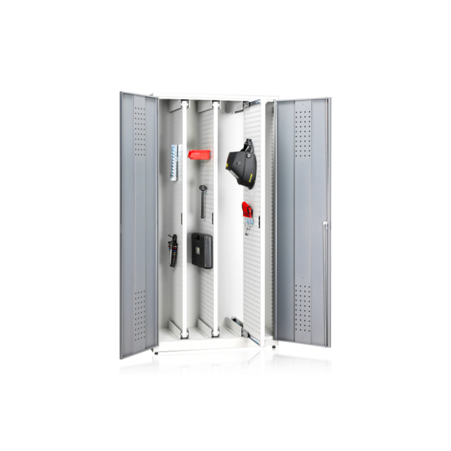 Werkplaatskast HD 500/2000 – 1020 x 540 x 2000 mm – Tragfähigkeit 500 kg – Interieur G