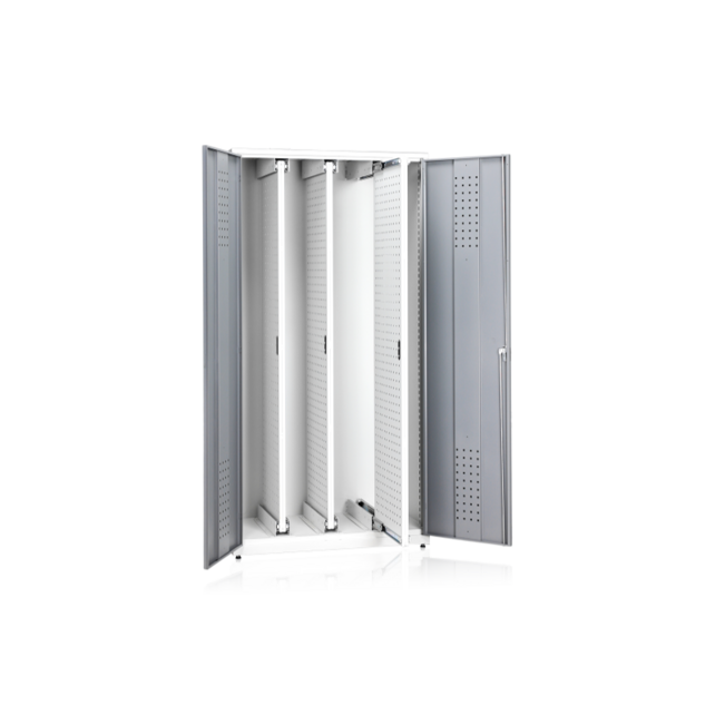 Werkplaatskast HD 500/2000 – 1020 x 540 x 2000 mm – Tragfähigkeit 500 kg – Interieur G