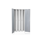 Werkplaatskast HD 500/2000 – 1020 x 540 x 2000 mm – Tragfähigkeit 500 kg – Interieur G