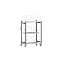 Chariot d’Emballage Carton 1000 – 1100 x 695 x 1595 mm – Capacité de Charge 200 kg