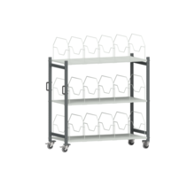 Chariot d’Emballage Carton 1500 – 1600 x 695 x 1595 mm – Capacité de Charge 200 kg