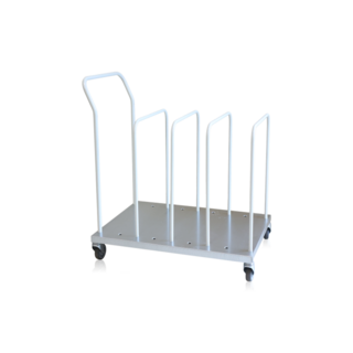 Kartonnen Transportwagen Laag – 980 x 700 x 1115 mm – Tragfähigkeit 100 kg