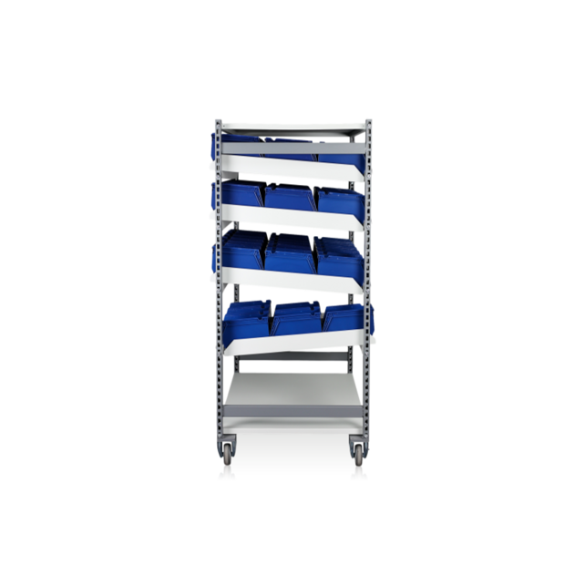 FIFO Trolley – 1100 mm x 695 mm x 1595 mm Draagvermogen 200 kg