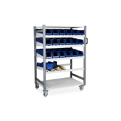 FIFO Transportwagen – 1100 mm x 695 mm x 1595 mm Tragfähigkeit 200 kg