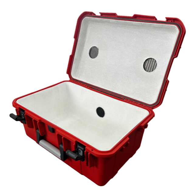 Fire Schutz Transportwagen S – Lithium Batterij Brandveilig Transportkoffer 600 × 400 × 280 mm