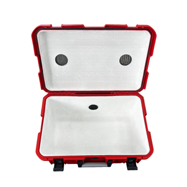 Fire Protection Trolley S – Coffre de Transport Ignifuge Batterie Lithium 600 × 400 × 280 mm