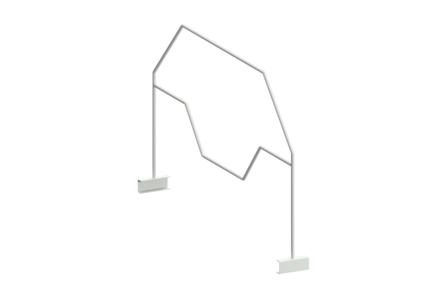 Verticale Kartonnen Verpakkingstrolley 1000 – 1100 x 695 x 1595 mm – Draagvermogen 200 kg