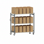 Cardboard Packaging Trolley 1500 – 1600 x 695 x 1595 mm – Load Capacity 200 kg