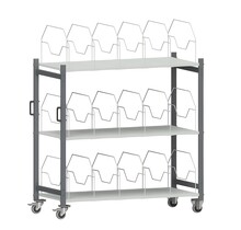 Cardboard Packaging Trolley 1500 – 1600 x 695 x 1595 mm – Load Capacity 200 kg