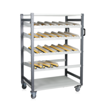 FIFO Transportwagen – 1100 mm x 695 mm x 1595 mm Tragfähigkeit 200 kg