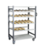 Salesbridges FIFO Transportwagen – 1100 mm x 695 mm x 1595 mm Tragfähigkeit 200 kg