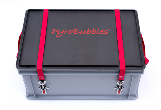 S-Box Boîte de Protection Incendie Batterie 600 × 400 × 293 mm avec PyroBubbles® – Basic & Premium