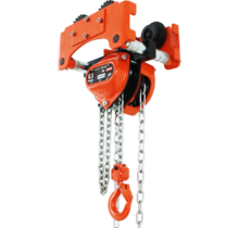 S20P Lage Bouwhoogte Handkettingtakel met Duwwagen 0.5–5 Ton – Hefhoogte 3–10 m