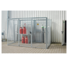 Gasflaschenlagerbehälter Serie GFC-M – 16 bis 168 Flaschen – TRGS 510