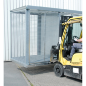 Gas Cylinder Storage Container GFC-E Series – 16 to 104 Cylinders – Fully Assembled