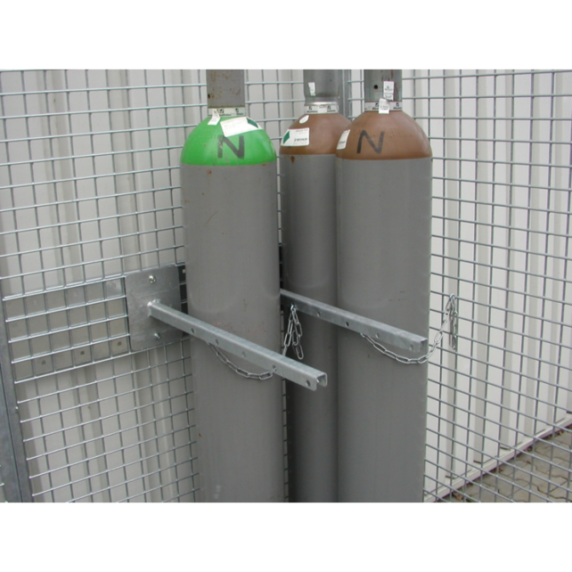 Conteneur de Stockage de Bouteilles de Gaz GFC-E – 16 à 104 Bouteilles – Assemblé